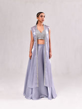 Cutdana Sequins Jacket Umbrella Skirt Indo